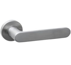 Intersteel deurklink Sora basic op rozet verdekt ø53x10mm rvs