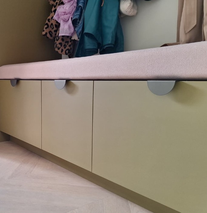 Hoekgreep Zoria donker brons 150 mm - Afbeelding 3
