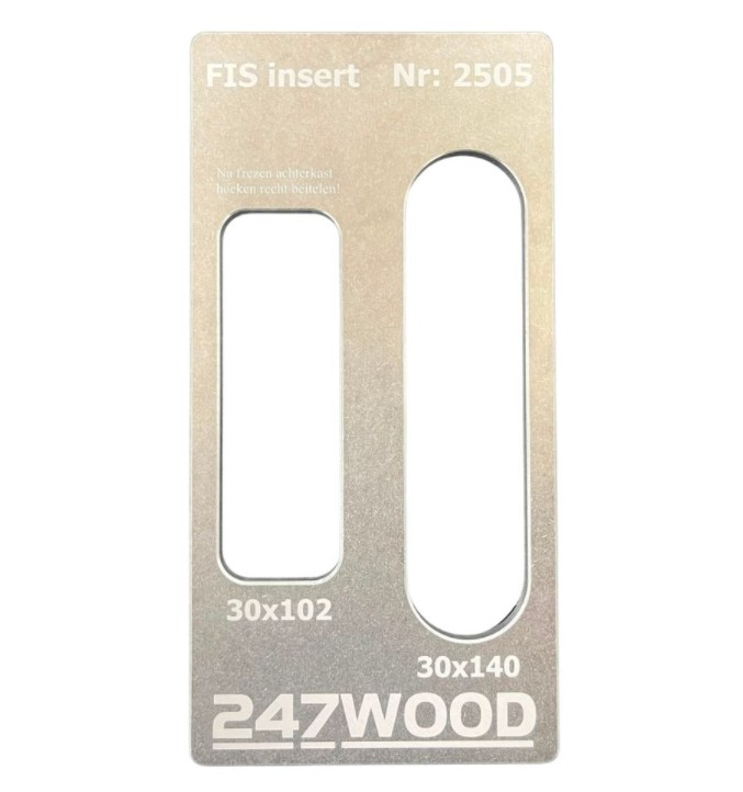 247WOOD FIS inleg 140x30 mm