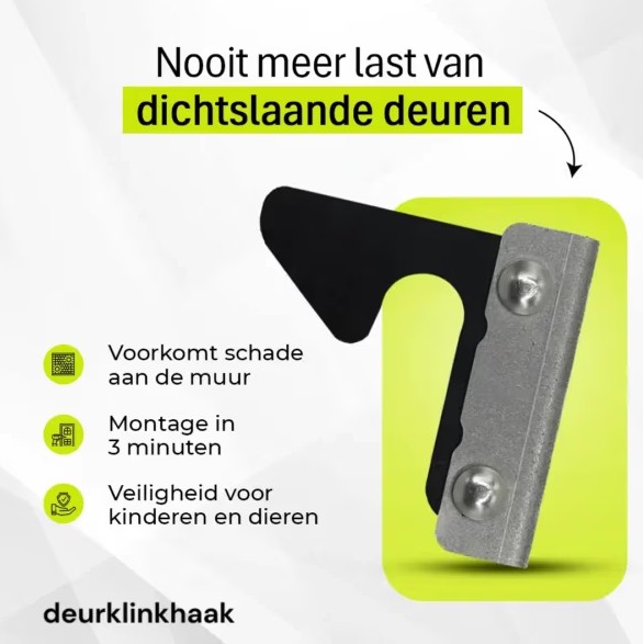 Deurvastzetter voor deurklink rvs - Afbeelding 5