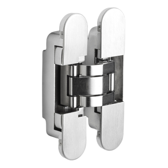 FORMANI onzichtbaar 3D scharnier zamak 140x30 mm rvs