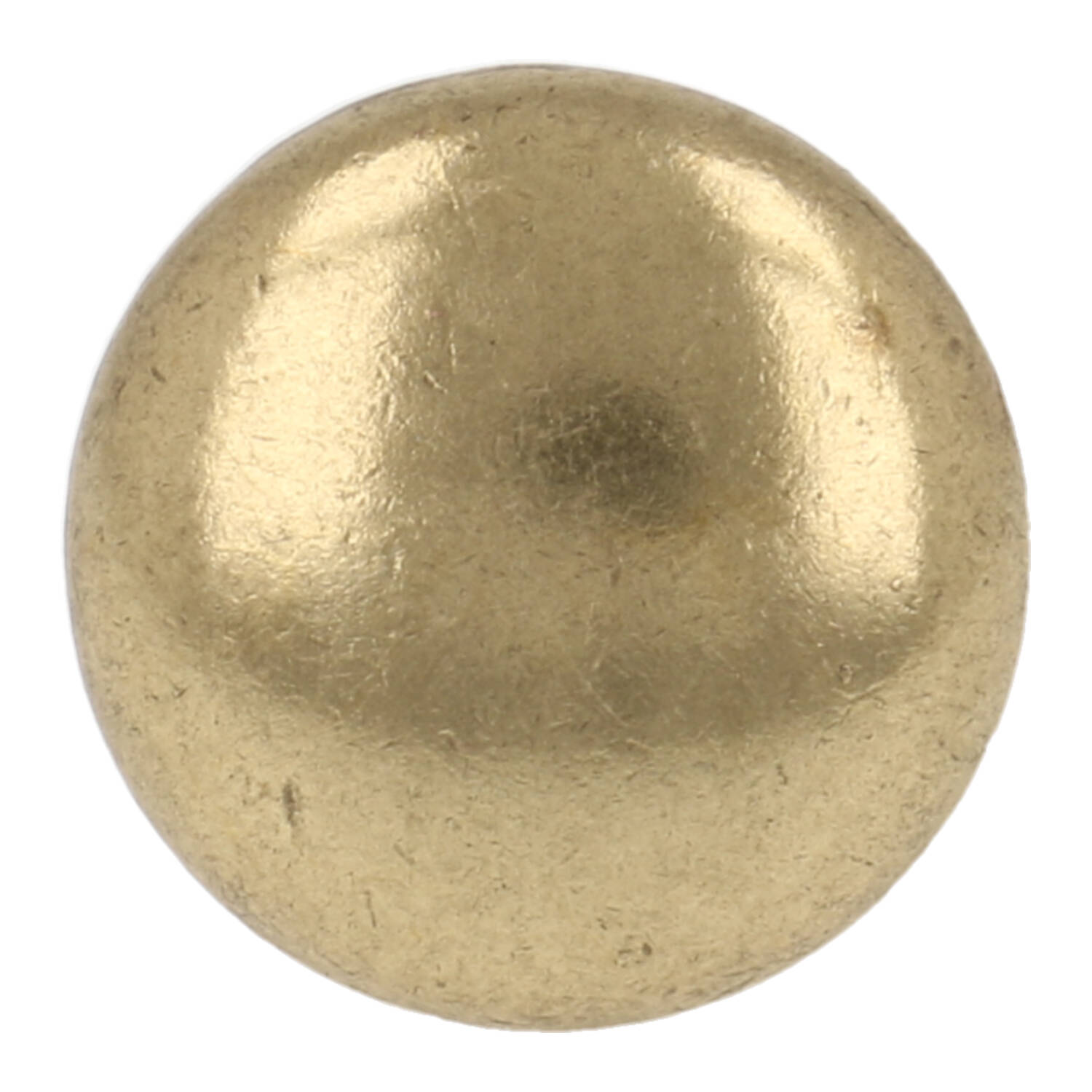 Knop rond 30 mm messing antiek - Afbeelding 2