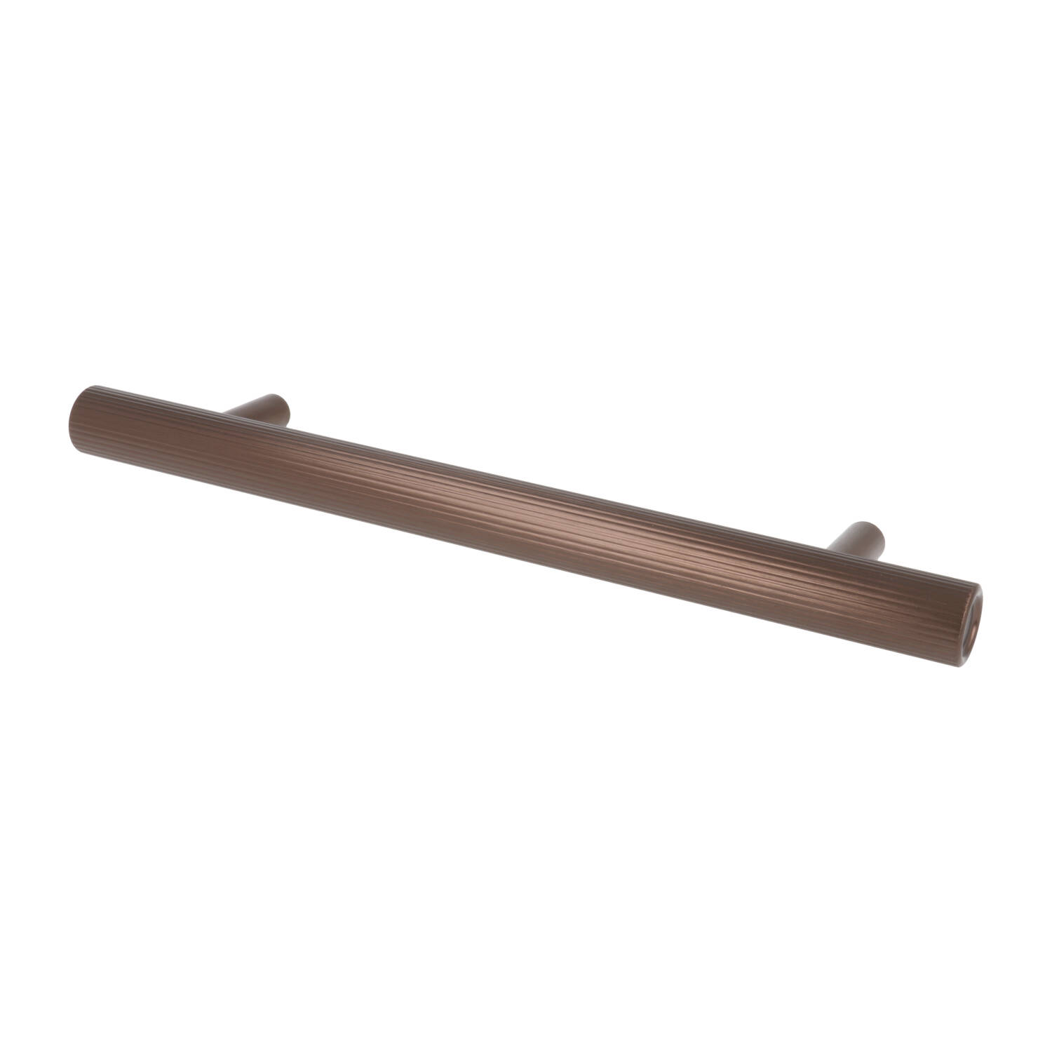 Relinggreep ribbel 160 mm donker brons - Afbeelding 2